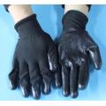 Nitrile coated oil resistant safety gloves