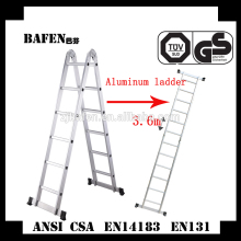 A frame aluminum ladders 3.6m