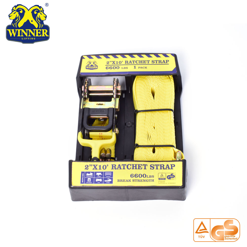 2 Inch High Tensile Light Ratchet Strap And Cargo Lashing Belt