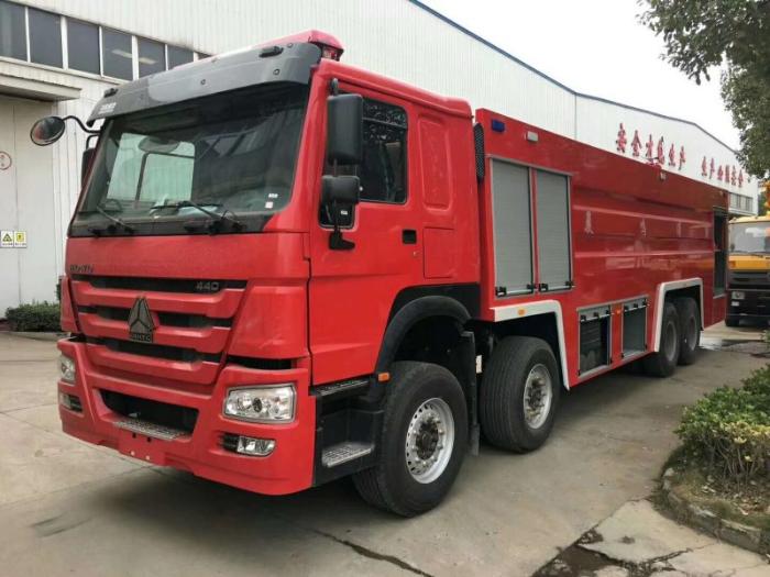 Howo 16ton Foam Fire Truck 4