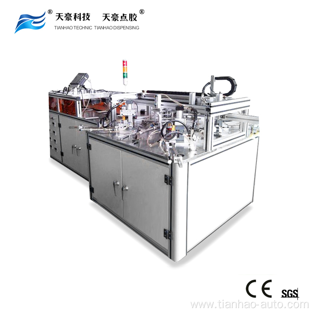 paper online spraying and packing machine