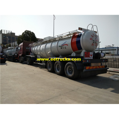 21m3 V Hình dạng Sulfuric Acid Road Semi-Trailers