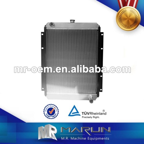 Custom Aluminum Plate-fin Excavator Radiator For CAT Excavator Used