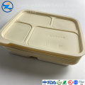 Contenedor de alimentos termoplásticos PLA 100% biodegradables