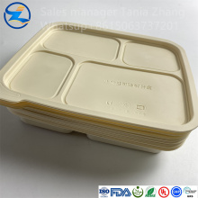 100% Biodegradable PLA Thermoplastic Food Container