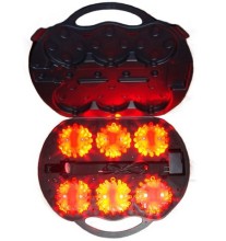 single pack blue rechargeable led flares