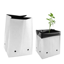 UV resistants Stand up square PE plant nursery grow bags