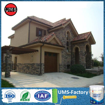 Brick wall effect spray stone paint