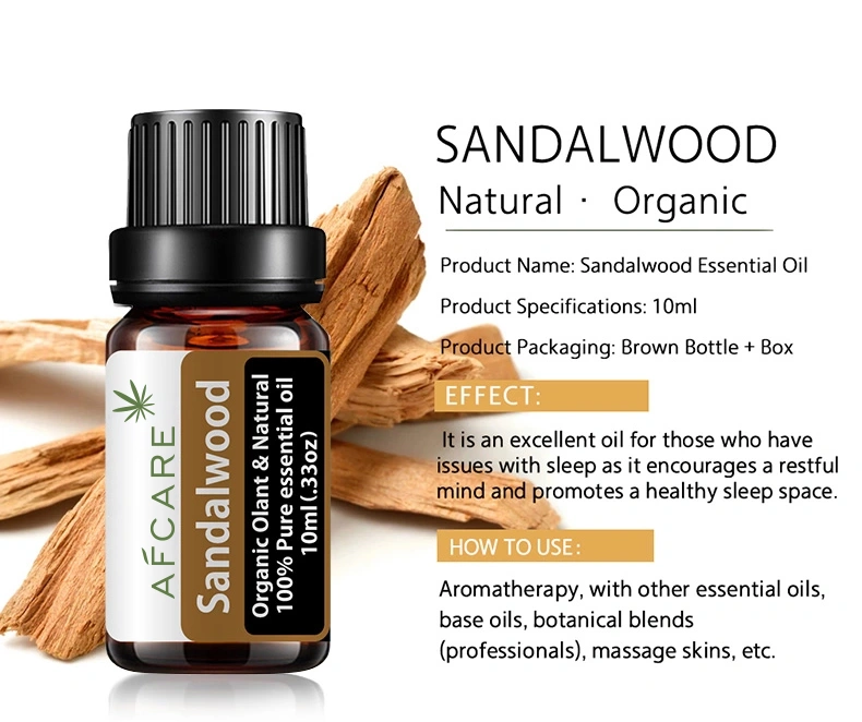 Manufacture Supply 100% Pure Plant Extracts Sandalwood Plant Essential Oil