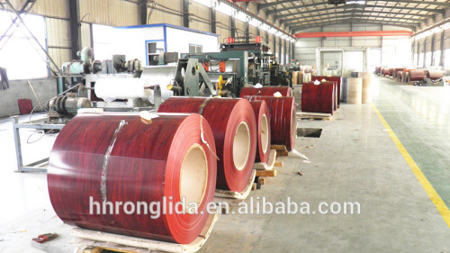 Pattern steel coil printed color steel coil for roofing and decoration