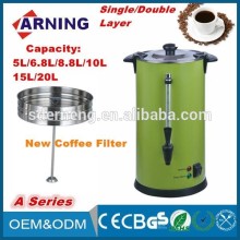 Colorful Stainless Steel Double Coffee Urn Water Urn