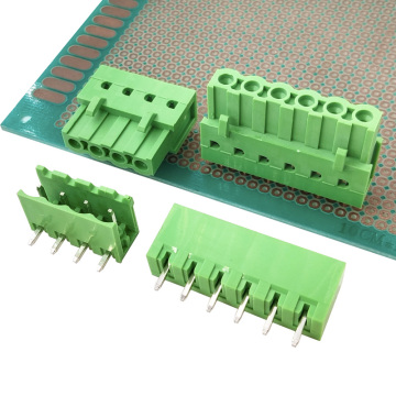 PCB board to board wire bent pins terminals