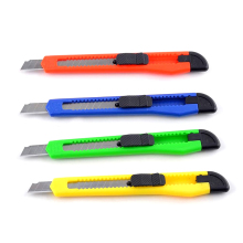 9mm Box Cutter blue kitchen sliding utility knife