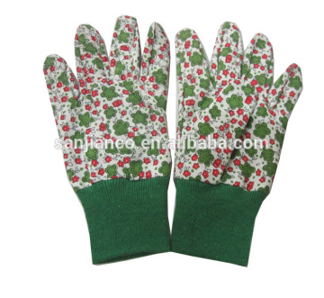 household cotton hosiery gloves/garden glove/cleaning use glove
