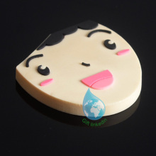 2014 promotional clear PVC key chain