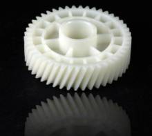 White Plastic Bevel Gear