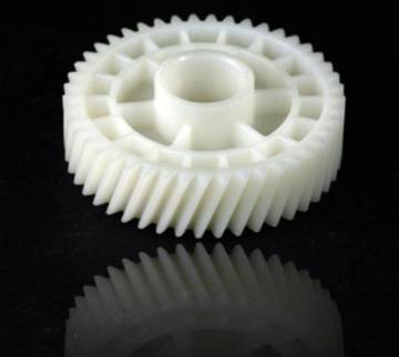 White Plastic Bevel Gear