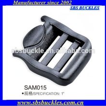 black ladder lock plastic buckles SBS buckles SAM015