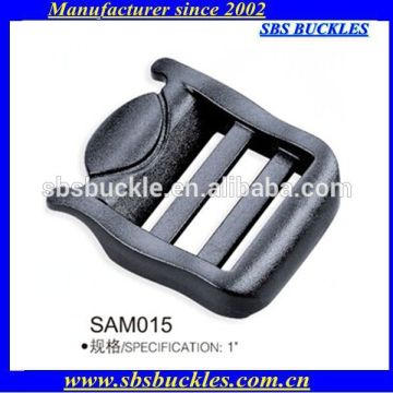 black ladder lock plastic buckles SBS buckles SAM015