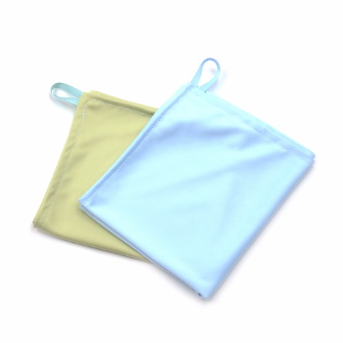 High end traceless microfiber wiping plain cloth