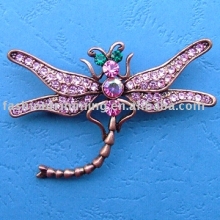Dragonfly Shaped Alloy Brooch