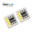 5050 SMD LED 5-CHIPS Multi vlnová délka smd bílá+modrá+ir