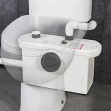 Flo600 Macerator Pump Toilet - Smart Home Macerator Toilet