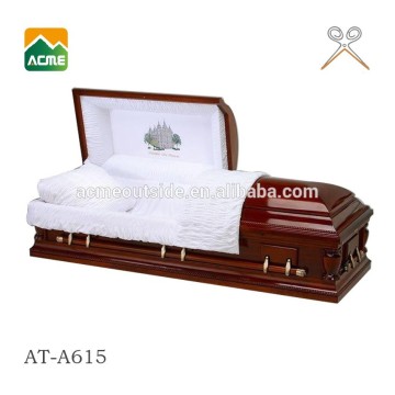 AT-A615 luxury last supper casket supplier