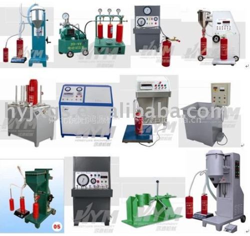 GFM-8 fully-auto fire extinguisher powder refilling equipment/fire extinguisher powder refilling machine