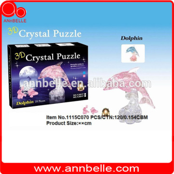 DIY 3d puzzle toy crystal puzzle jigsaw puzzle toy