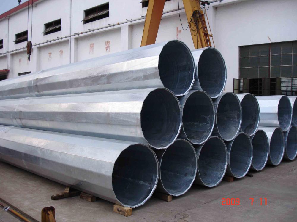 Hot Dip သည် Galvanized Power တိုင်