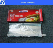 20sheets aluminum foil pop-up sheet