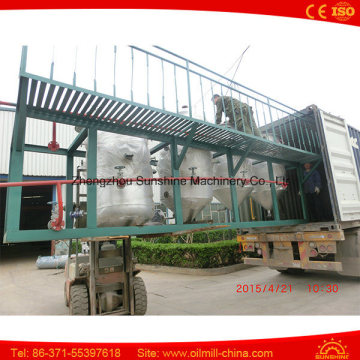 Small Scale Palm Oil Refining Machinery Oil Refining Plant