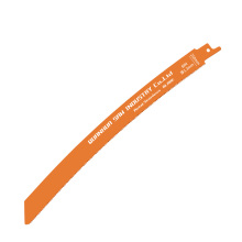 Double-metal arc saw blade