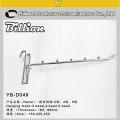 supermarket tampilan tiga baris euro hook /three garis slatwall hook