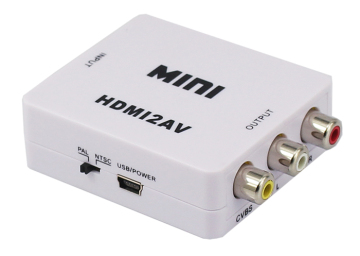 Mini HDMI Video converter with RCA output
