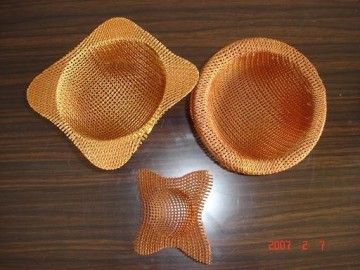 Cap mesh fiberglass filter mesh