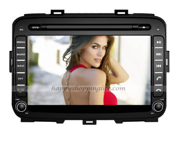 Kia Carens DVD Player with GPS Navigation Bluetooth IPOD USB SD