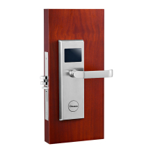 ANSI Douwin Design Latches Hotel Card Key Lock for Wooden Door with CE FCC Certification