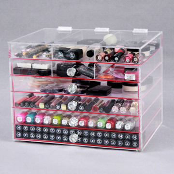 Cheap Affordable Acrylic Cube Makeup Organizer