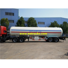 50m3 25T LPG ناقلات مقطورة النقل