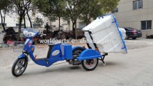 China Changzhou Electric Three Wheel Garbage Collection Vehicle