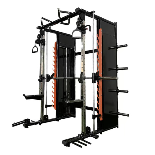 Multifunctional Cage Power Rack Smith Machine Combo