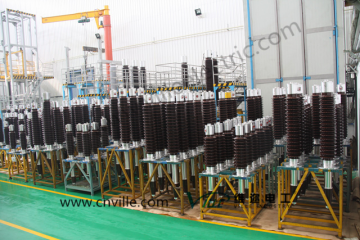 126kV/1250A OIP Condenser transformer bushing(draw lead)