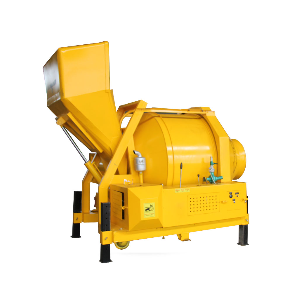 Diesel engine JZC350 portable cement concrete mixer