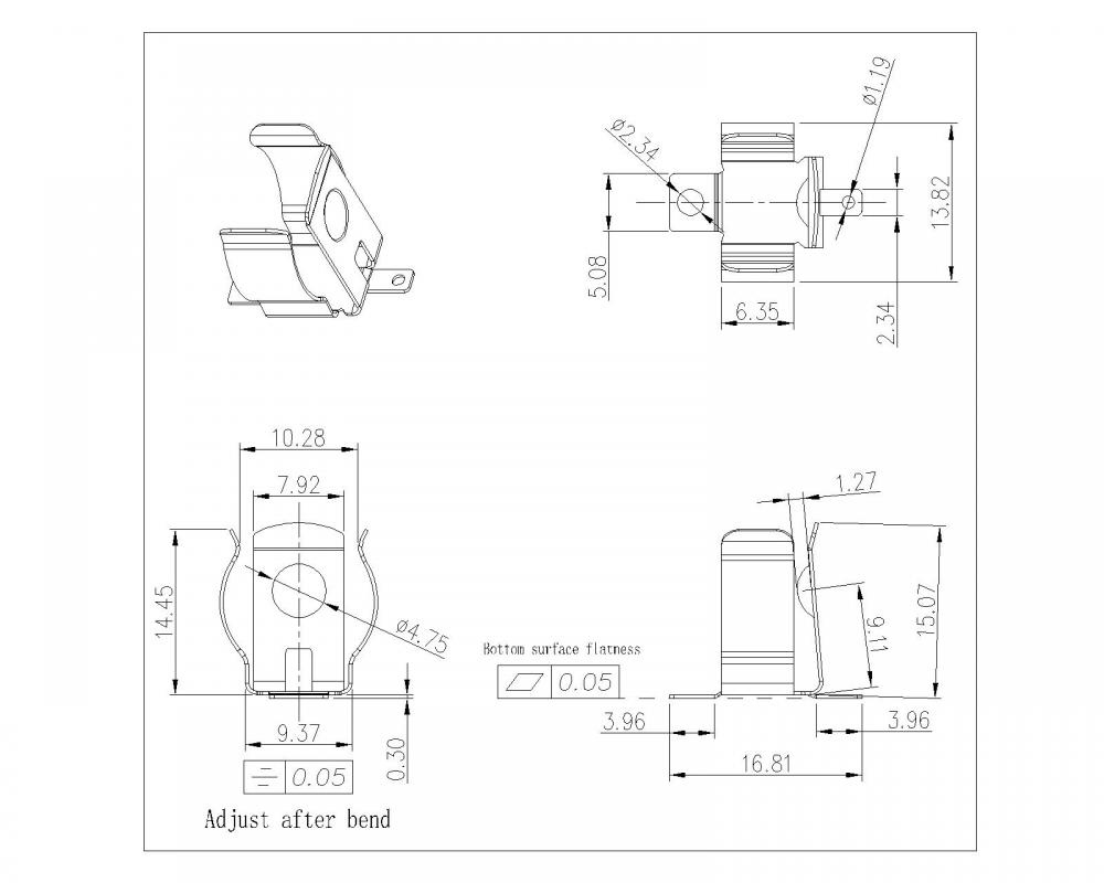 BS-M-XX-X-53 A&AA แบตเตอรี่หน้าสัมผัส 53