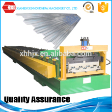 Metal steel floor decking panel roll forming machine