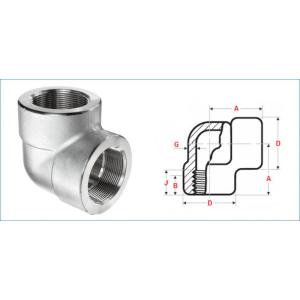 Coude vissé ASTM A350 LF3 45Deg