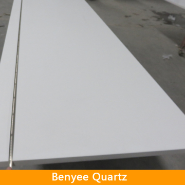 15mm thick pure white thin quartz slabs for countertop