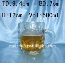 new fashion decal beer glass